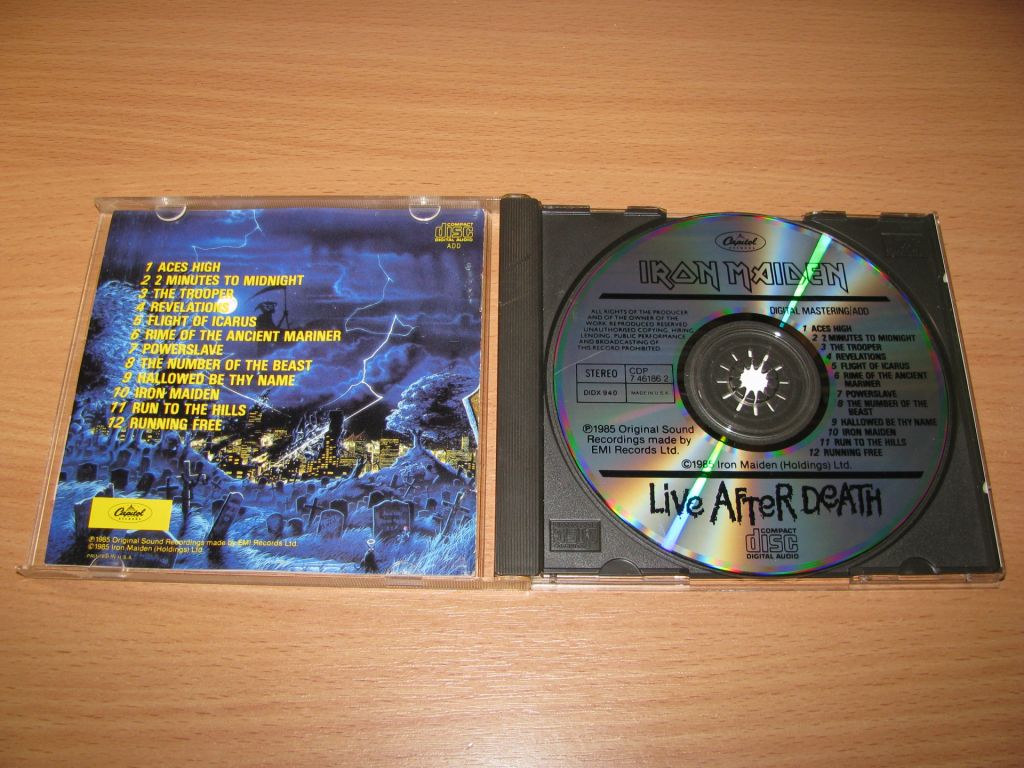 IRON MAIDEN - Live After Death  (1985 Capitol 1st press,USA) - фото фото фото 1