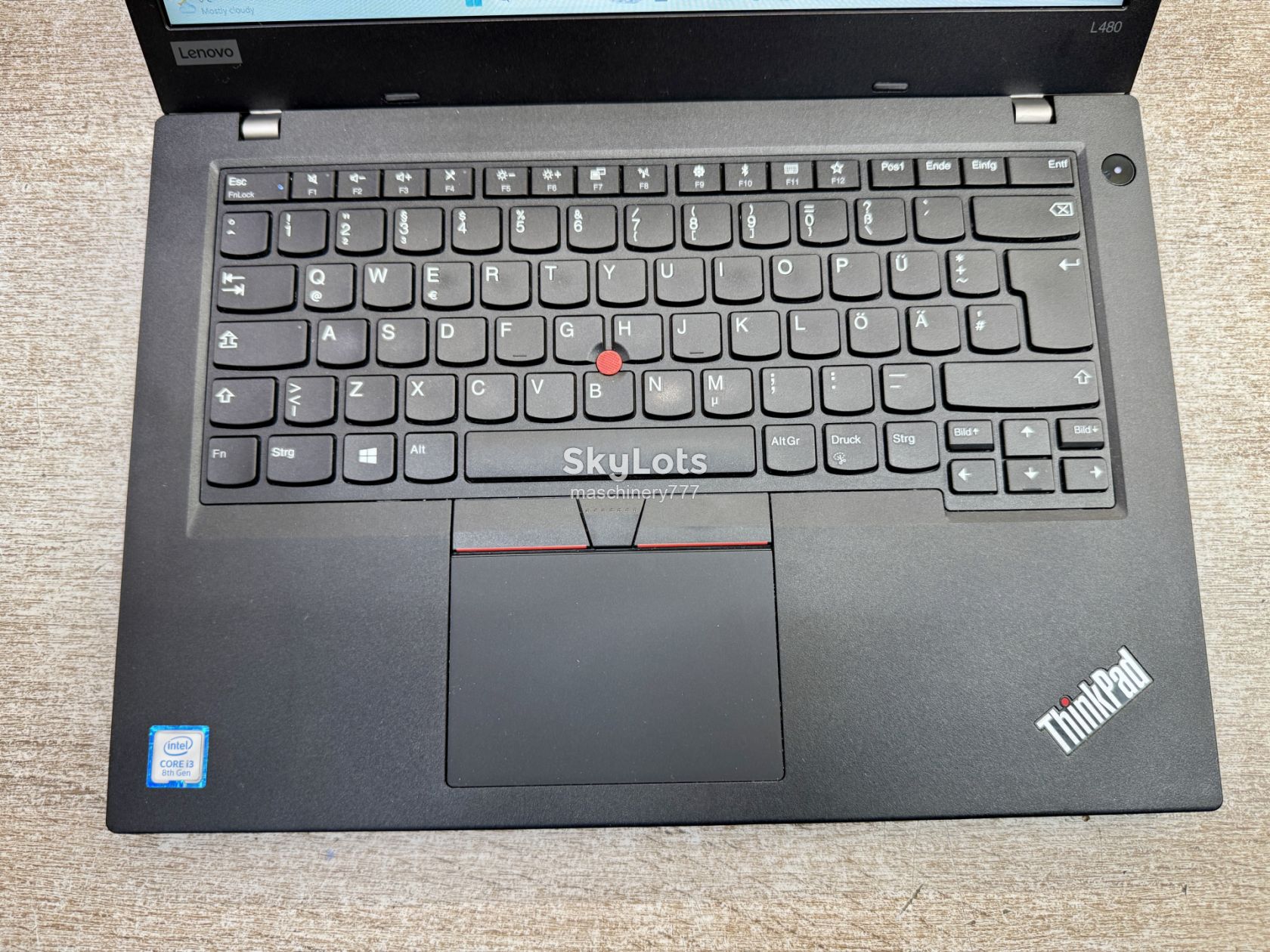 ноутбук Lenovo Thinkpad L480 intel core i3-8gen-8gb ram ddr4-ssd 240gb - фото фото фото 1