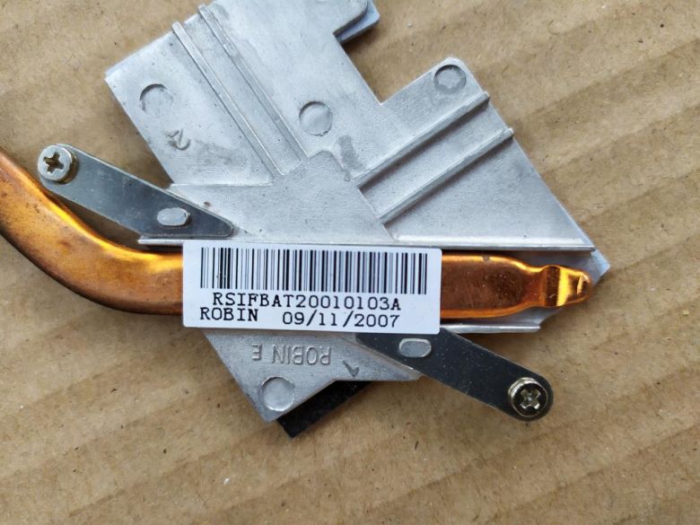 9013 Радіатор термотрубка для ноутбуків HP Pavilion серії DV9000 - фото фото фото 2