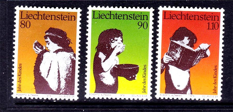 Лихтенштейн 1979 г MNH - дети - фото фото фото 0