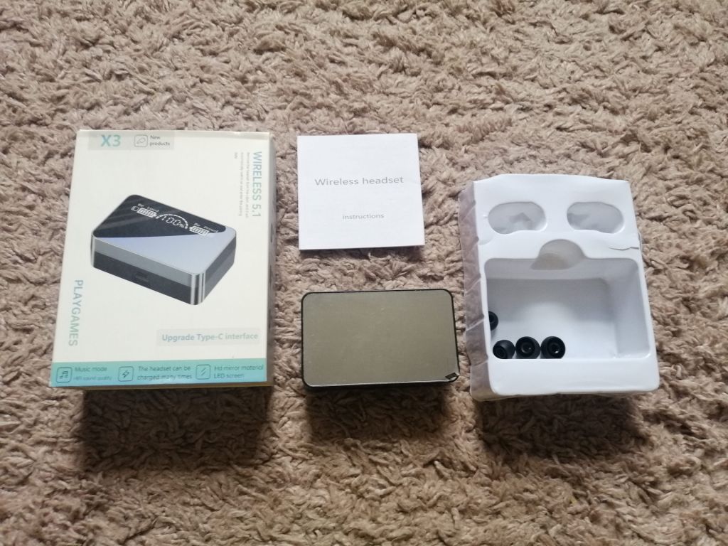 Геймеровские фирменные блютуз наушники X3 - фото фото фото 0