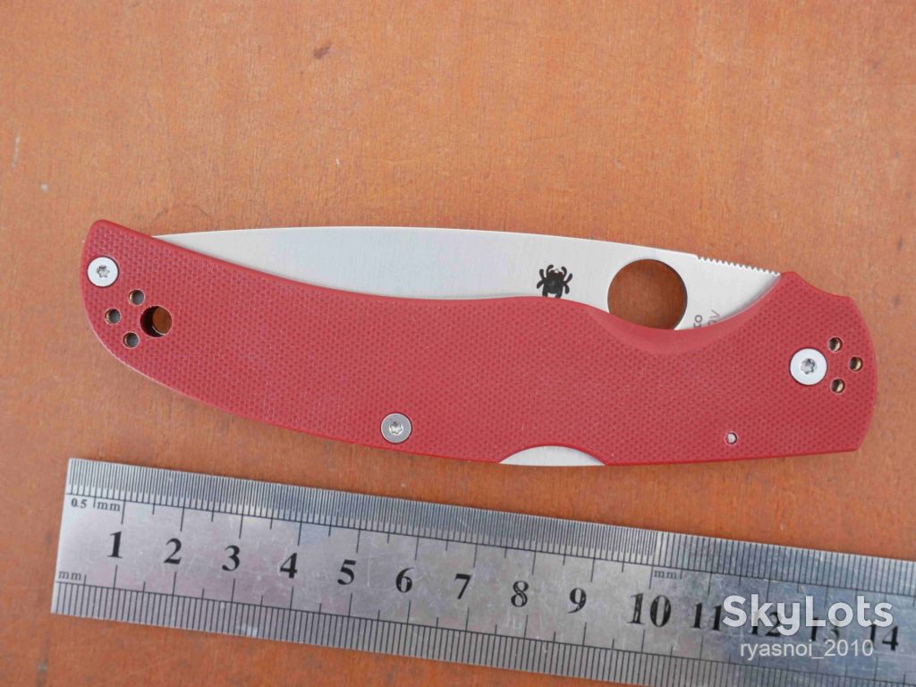 Spyder Native Chief C244, 8Cr14MoV, G10 Red, Replica, Tactical, EDC, Back Lock - фото фото фото 8