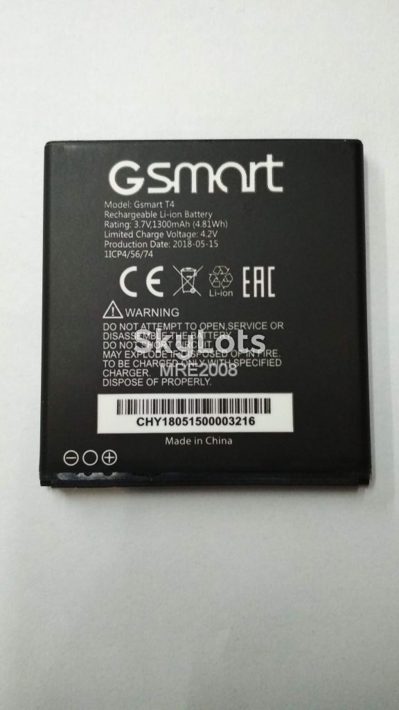 АКБ Gsmart T4 1300 mAh Original - фото фото фото 0