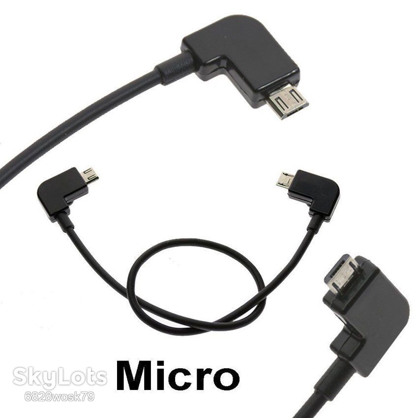Кабель для DJI дронов microUSB - microUSB для пульта DJI Spark/Mavic Mini/Pro/Air/Platinum - фото фото фото 2