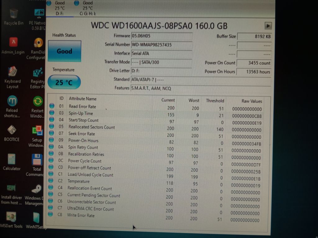 Жорсткий диск 3,5 160Gб WD1600AAJS інтерфейс SATA  (підходить до звичайних ПК) - фото фото фото 1