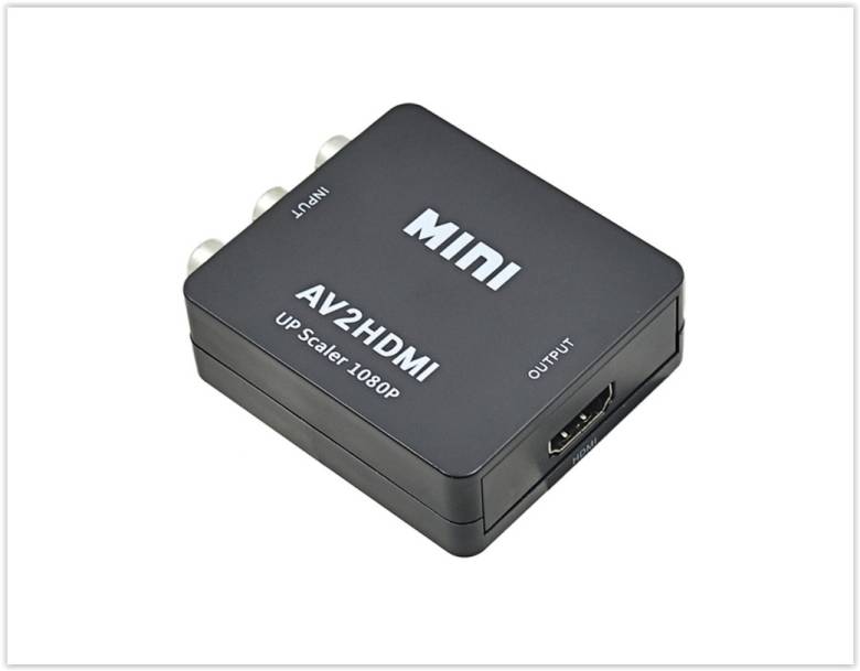 Адаптер RCA в HDMI AV/CVBS HD 1080P AV2HDMI відео конвертер - фото фото фото 0