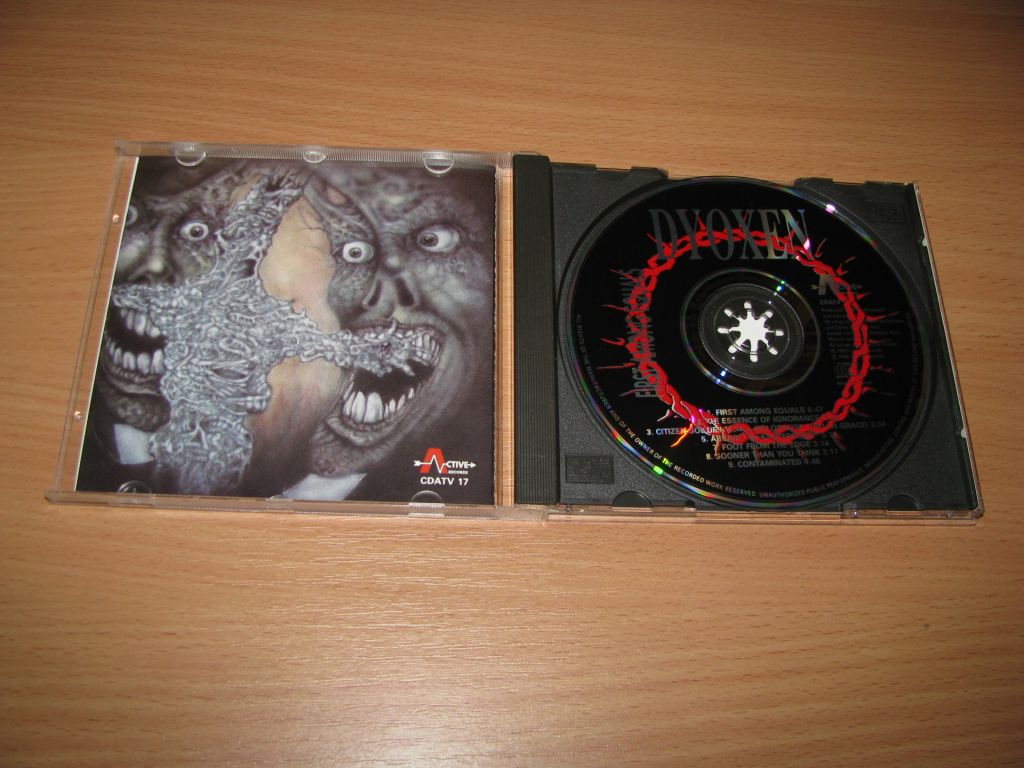 DYOXEN - First Among Equals    (1990 Active 1st press,UK) - фото фото фото 1