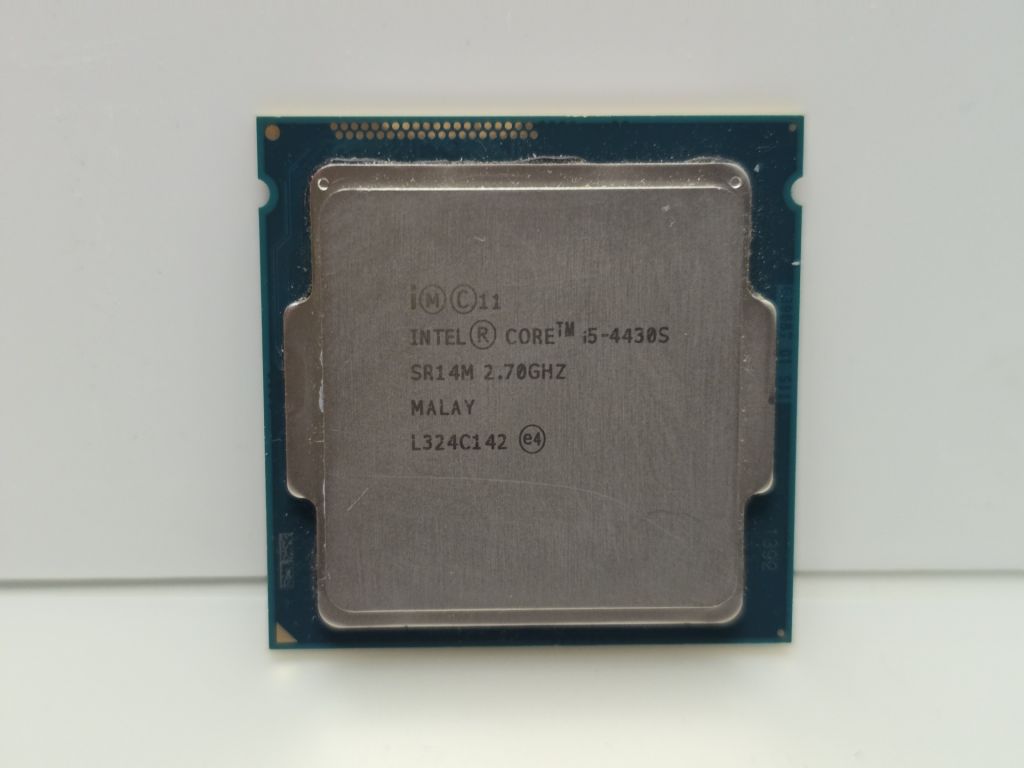Процессор Intel Core i5-4430s  (2.7 GHz/6MB/5GT/s, s1150, tray, б/у) - фото фото фото 0