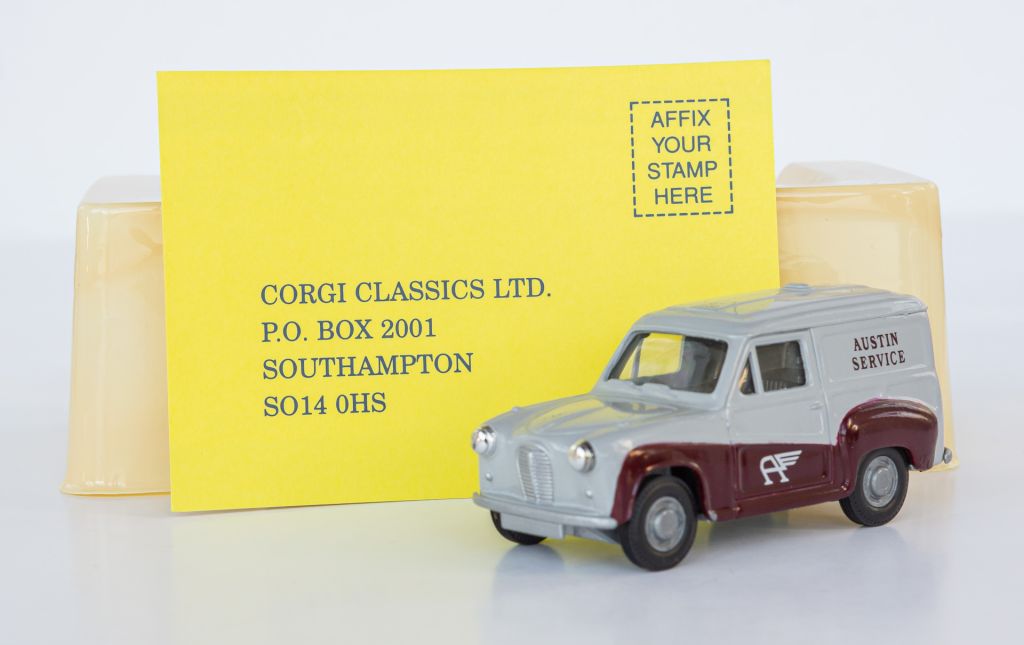 1:43 Austin A35 Van 1956-68 Austin service, CORGI #67301 1998 - фото фото фото 1