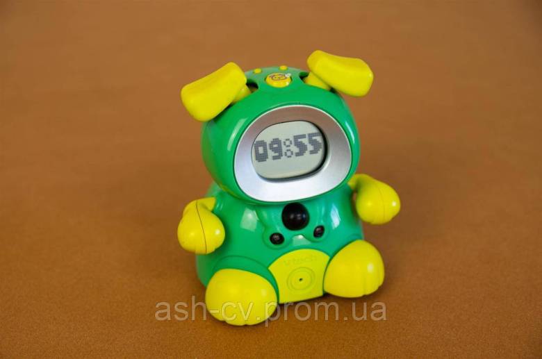 Інтерактивний вихованець щеня. Годинник, робот собака, vtech - фото фото фото 4