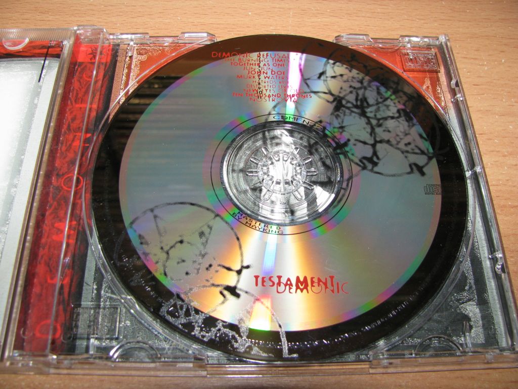 TESTAMENT - Demonic  (1997 Music For Nations 1st press,UK) - фото фото фото 2