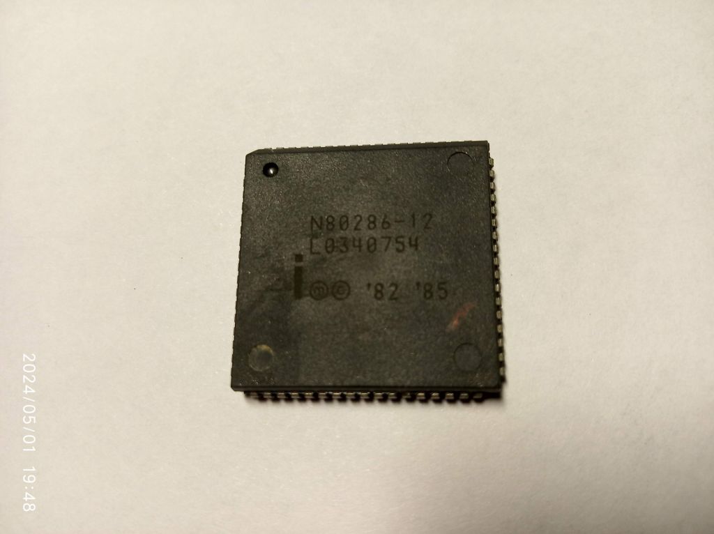 Процессор Intel 80286 12Mhz - фото фото фото 0
