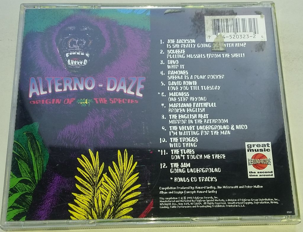 VARIOUS Alterno-Daze: Origin Of The Species  CD  US - фото фото фото 2