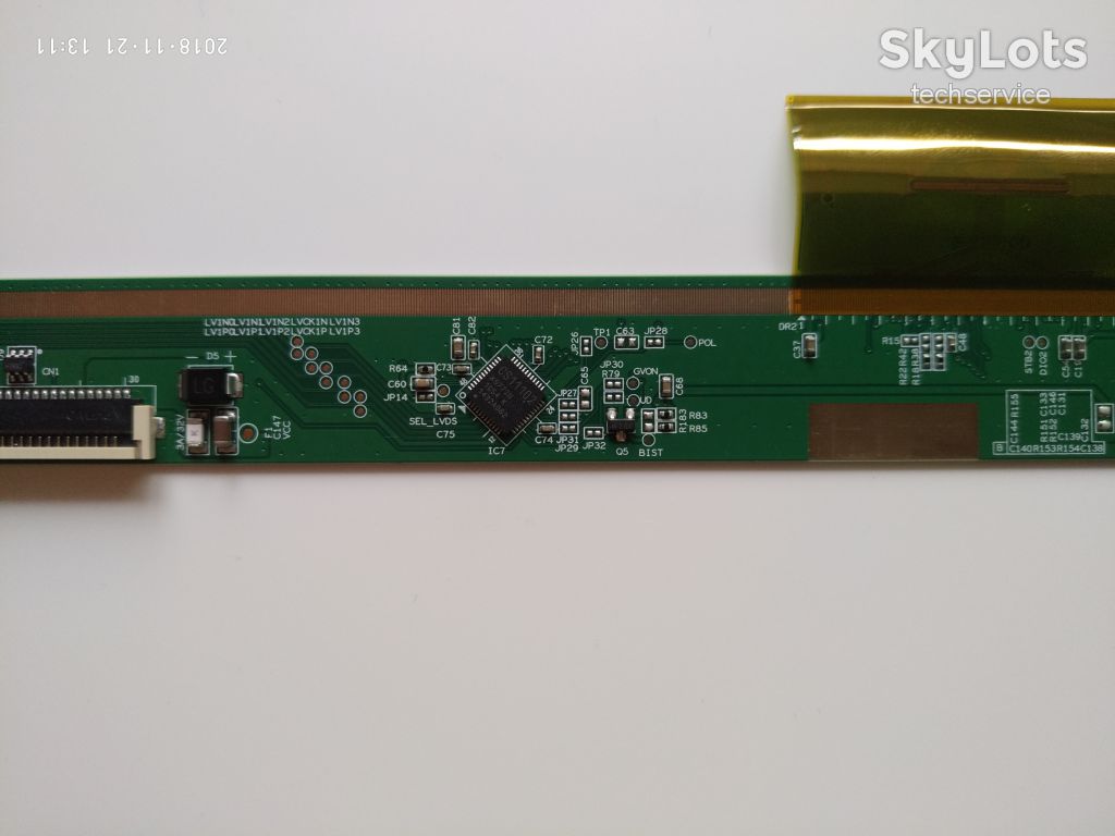 Плата TCON ST3151A04-7 для телевизора Samsung UE32H4500AK - фото фото фото 2
