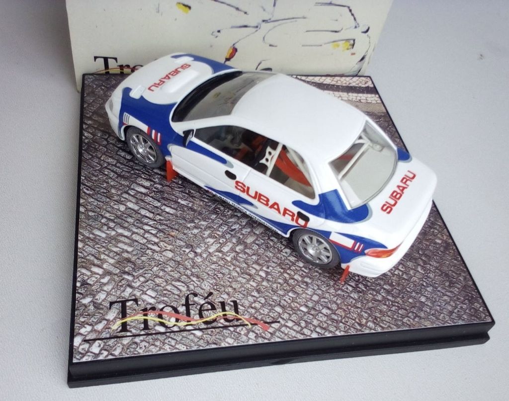 SUBARU IMPREZA PRESENTATION RALLY CAR TROFEU 1:43 - фото фото фото 0