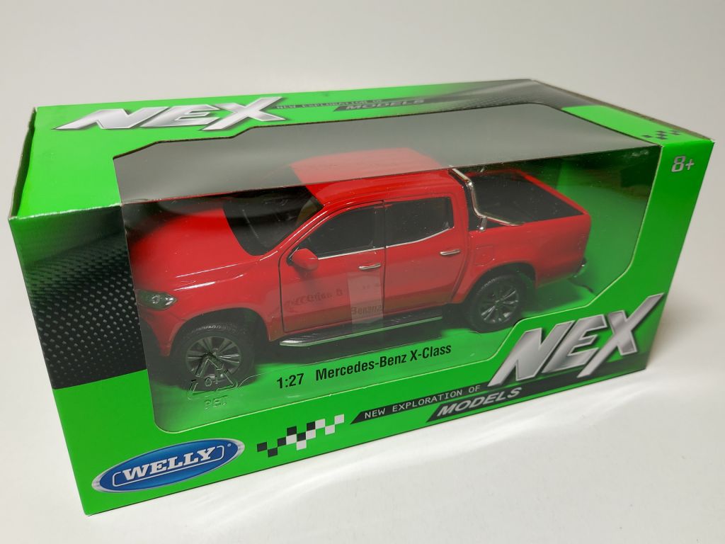 Welly 1:24 Mercedes-Benz X-Class, red - фото фото фото 1