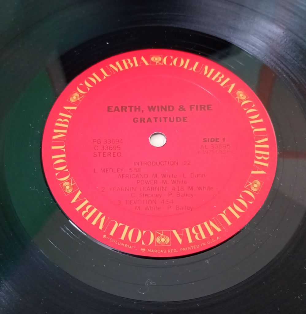 EARTH, WIND &amp; FIRE Gratitude 2LP  VG++/EX - фото фото фото 3