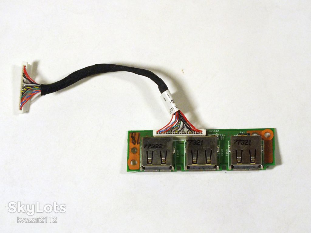 Шлейф + плата дополнительных USB ноутбука ACER TravelMate  и  Acer Extensa - фото фото фото 1