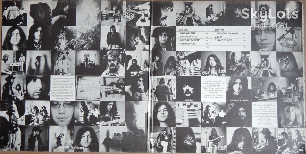 Deep Purple – Machine Head   (Purple Records – 3C 064-93261, Italy) EX+/EX+ - фото фото фото 2