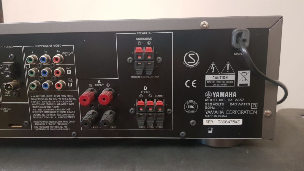 Ресівер Yamaha RX-V 357 - фото фото фото 5