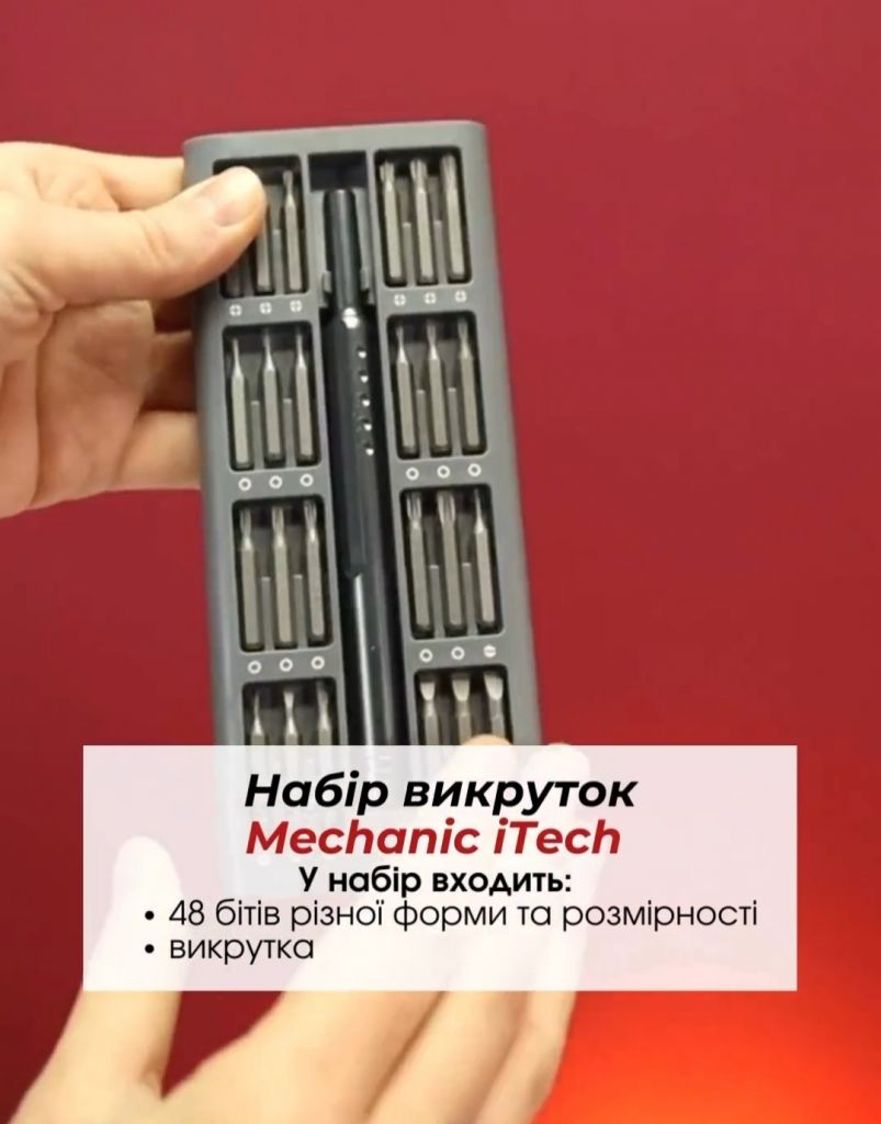 Набір викруток Mechanic iTech  (48 in 1) - фото фото фото 0