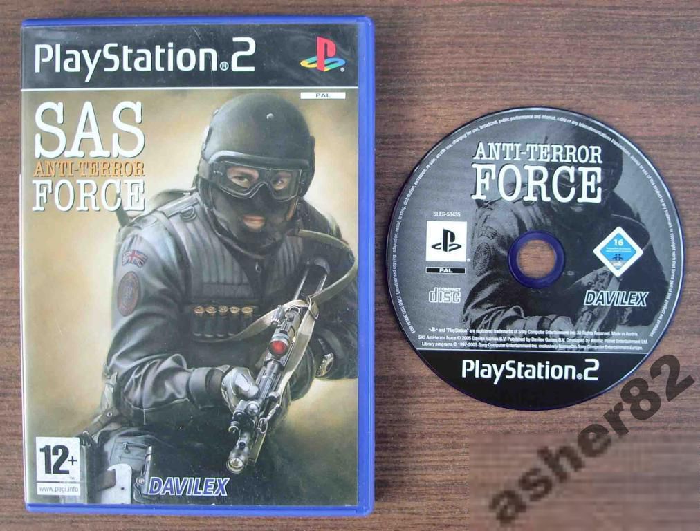 Игра на PS2 "SAS: Anti Terror Force"       (PAL) - фото фото фото 0