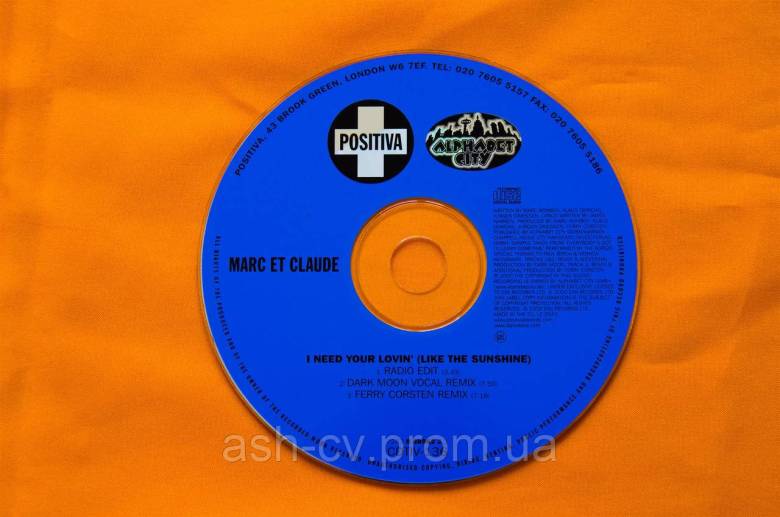 Музичний диск CD. MARC ET CLAUDE - фото фото фото 0