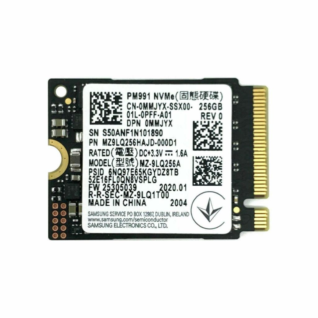 256GB NVMe SSD Samsung PM991 M.2 2230 - фото фото фото 0