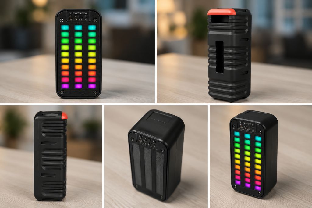 Колонка Bluetooth GTS-1872 Sea V / Акустика з Bluetooth / Музична колонка з RGB підсвічуванням - фото фото фото 1