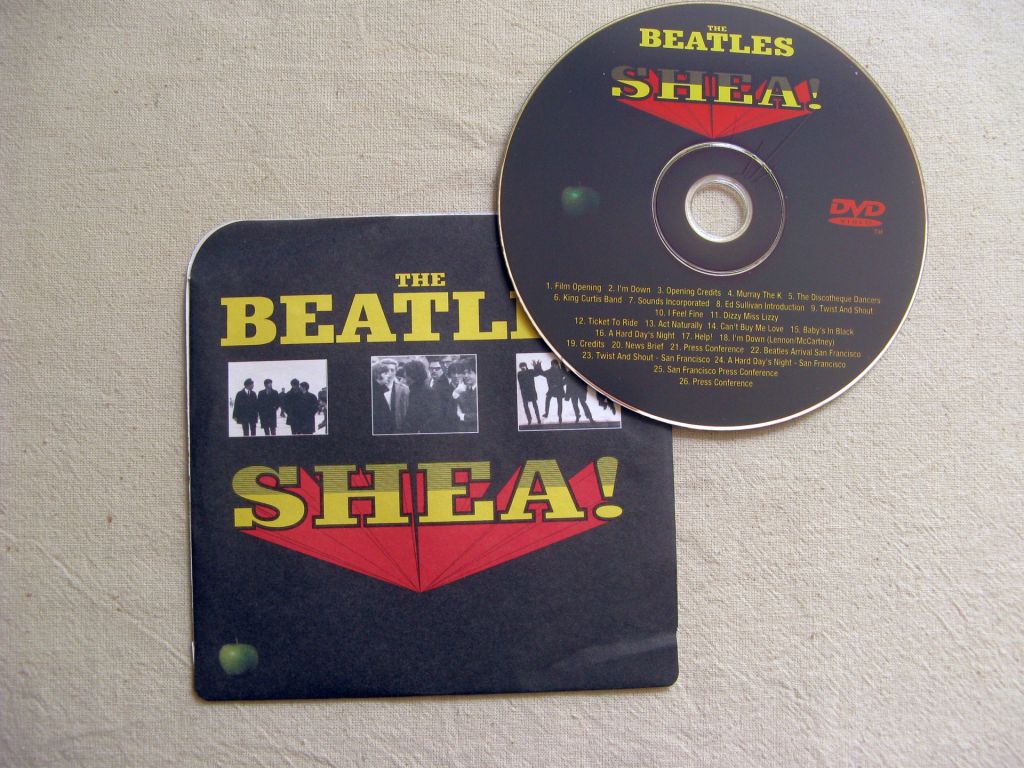 CD+DVD Beatles. Live at Shea Stadium. 1965/2005. - фото фото фото 8
