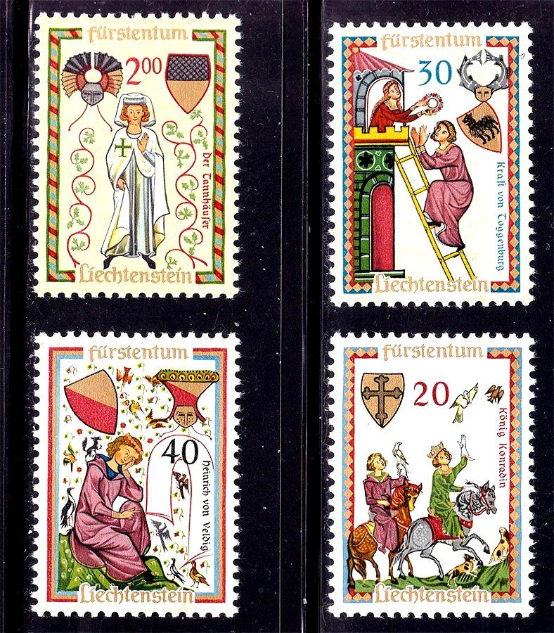 Лихтенштейн  MNH - геральдика - фото фото фото 0