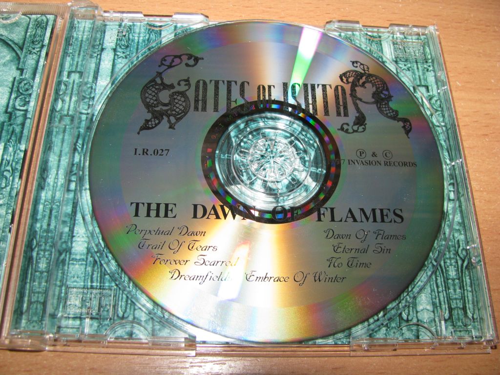 GATES OF ISHTAR - The Dawn Of Flames  (1998 Invasion 1st press) - фото фото фото 1