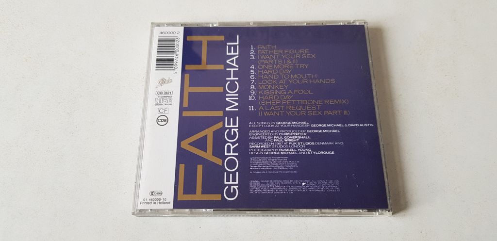 George Michael Faith CD фірмовий - фото фото фото 1