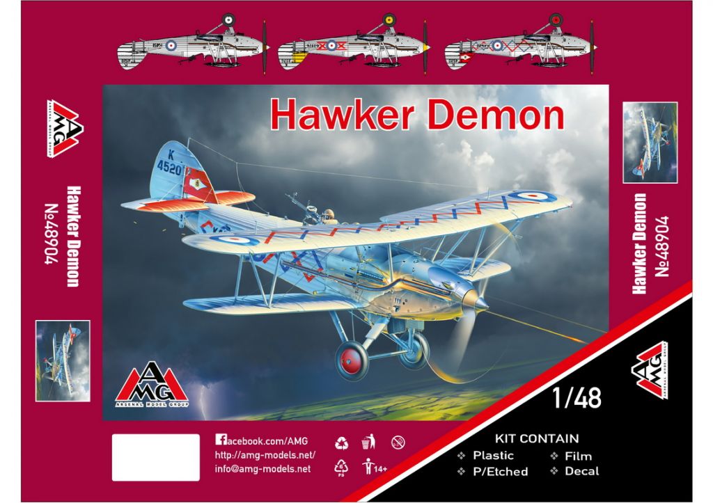 AMG 48904 Hawker  DEMON  1/48 - фото фото фото 0