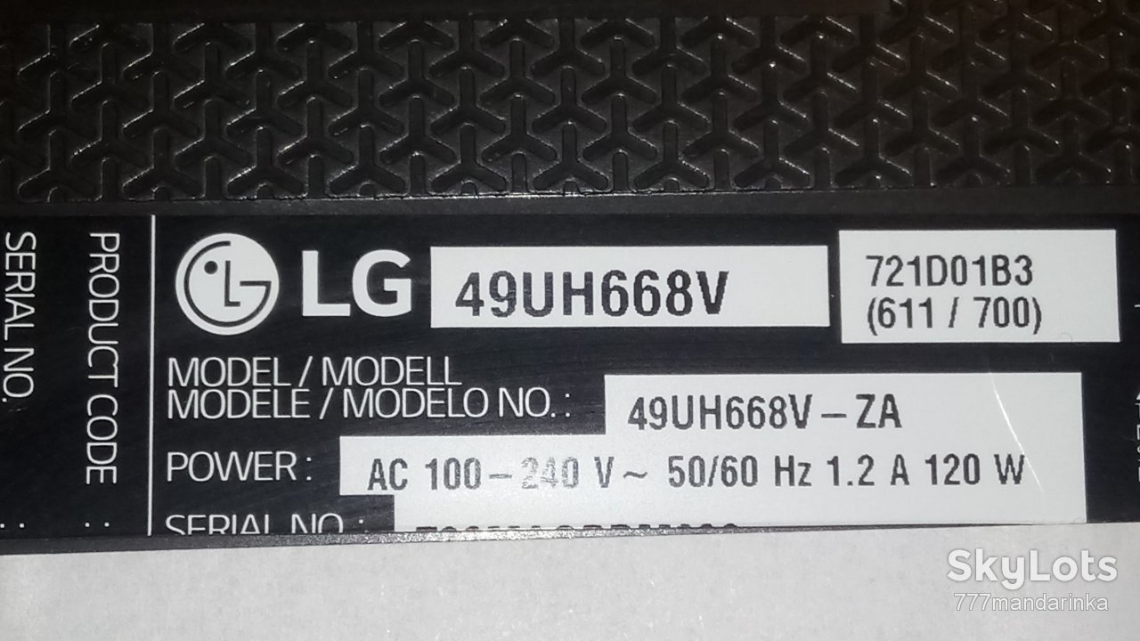 ПЛАТА БЛОК ПИТАНИЯ EAX66793401 С TV LG 49UH668V РАЗБОРКА - фото фото фото 6