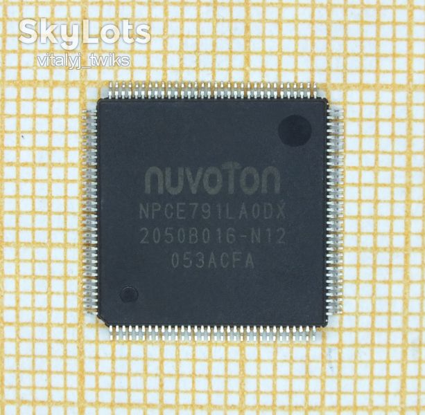 Микросхема мультиконтроллер nuvoton NPCE791LA0DX - фото фото фото 0