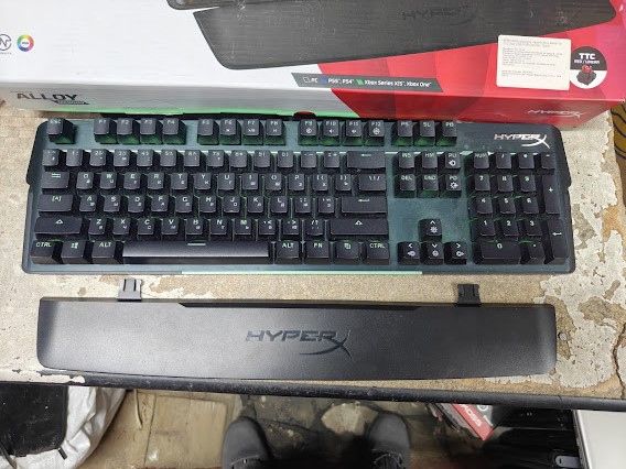 Игровая клавиатура с подсветкой RGB HyperX Alloy MKW100 USB № 26300725 - фото фото фото 1