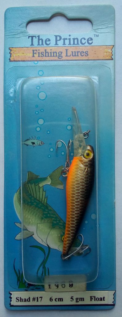 Воблер The Prince Fishing Lures Shad#17  (новый) - фото фото фото 0