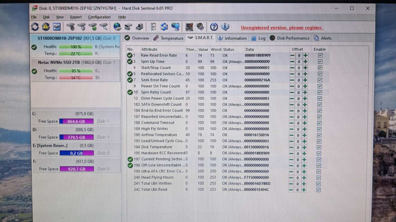 Жорсткий дискв HDD 1TB  100% життя - фото фото фото 5