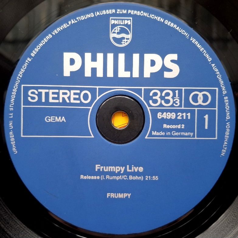 Frumpy - Live - 1973.  (2LP). 12. Vinyl. Пластинки. Germany. - фото фото фото 3