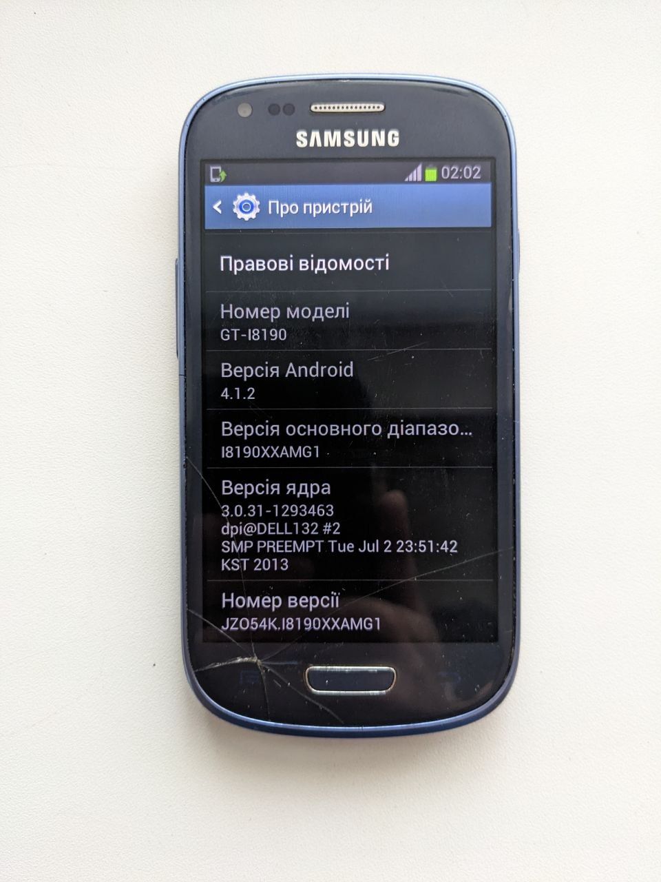 Смартфон Samsung Galaxy S III mini  (GT-I8190) blue бу - фото фото фото 4