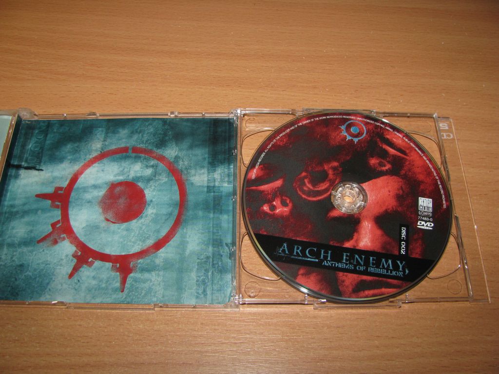 ARCH ENEMY - Anthems Of Rebellion  (2003 Century Media 1st press,2CD) - фото фото фото 2