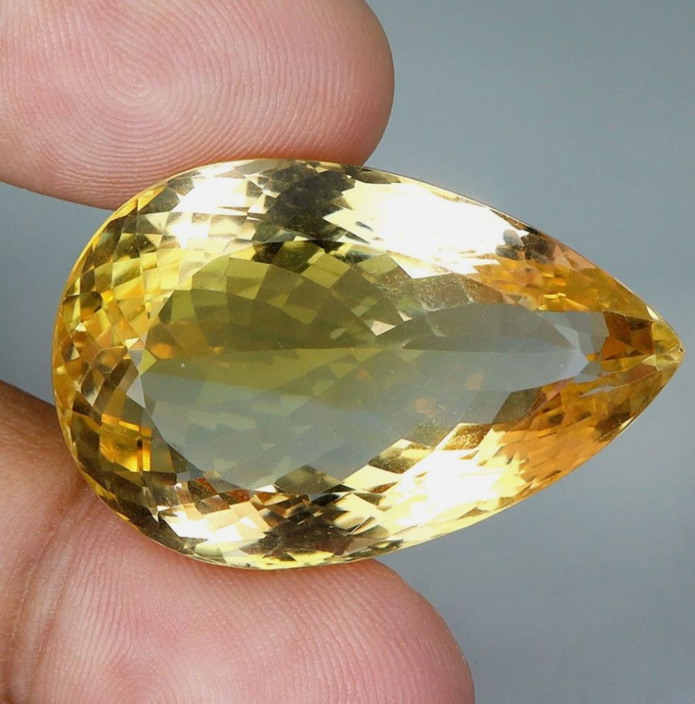 77.85ct Натуральный Цитрин,сертификат. - фото фото фото 1