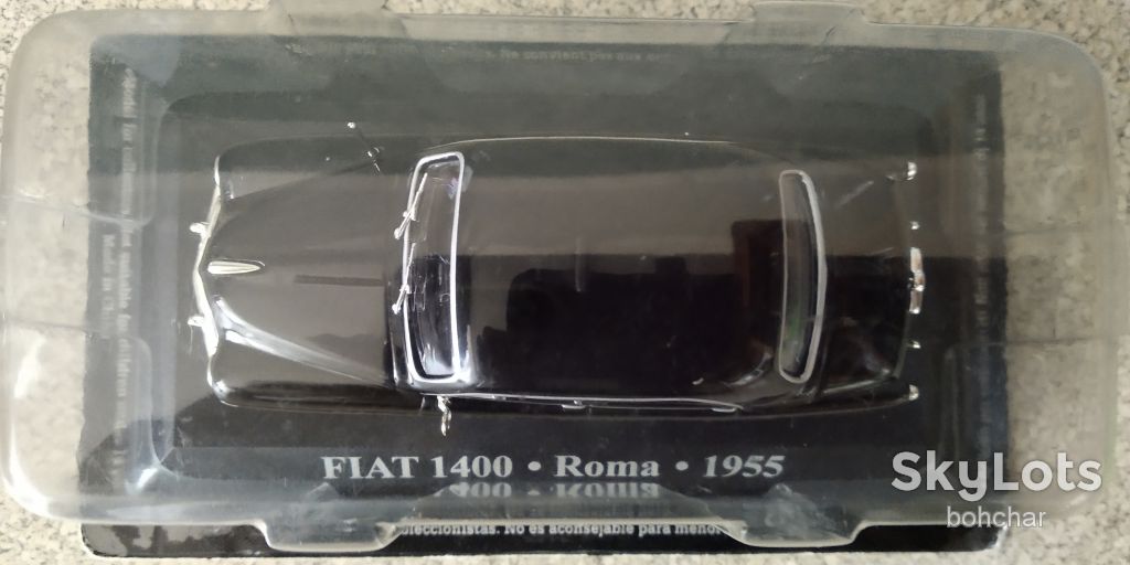 FIAT 1400  Taxi Roma 1955       IXO-DeA    M1:43 - фото фото фото 5