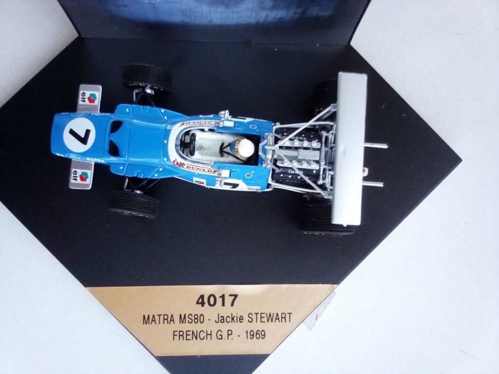Quartzo F1 Matra Ms80 Stewart No. 7 1969 French Gp 1/43 - фото фото фото 4