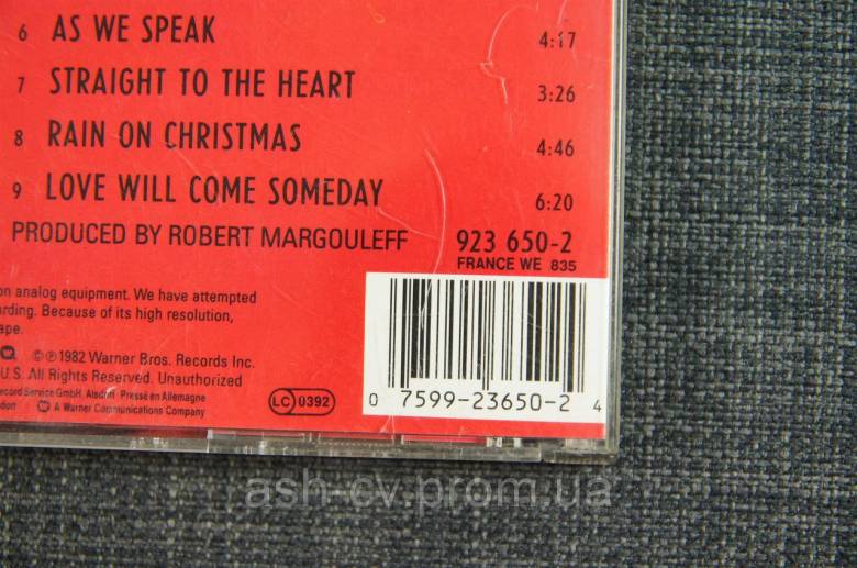 Музичний CD, David Sanborn  As We Speak (1982) - фото фото фото 4