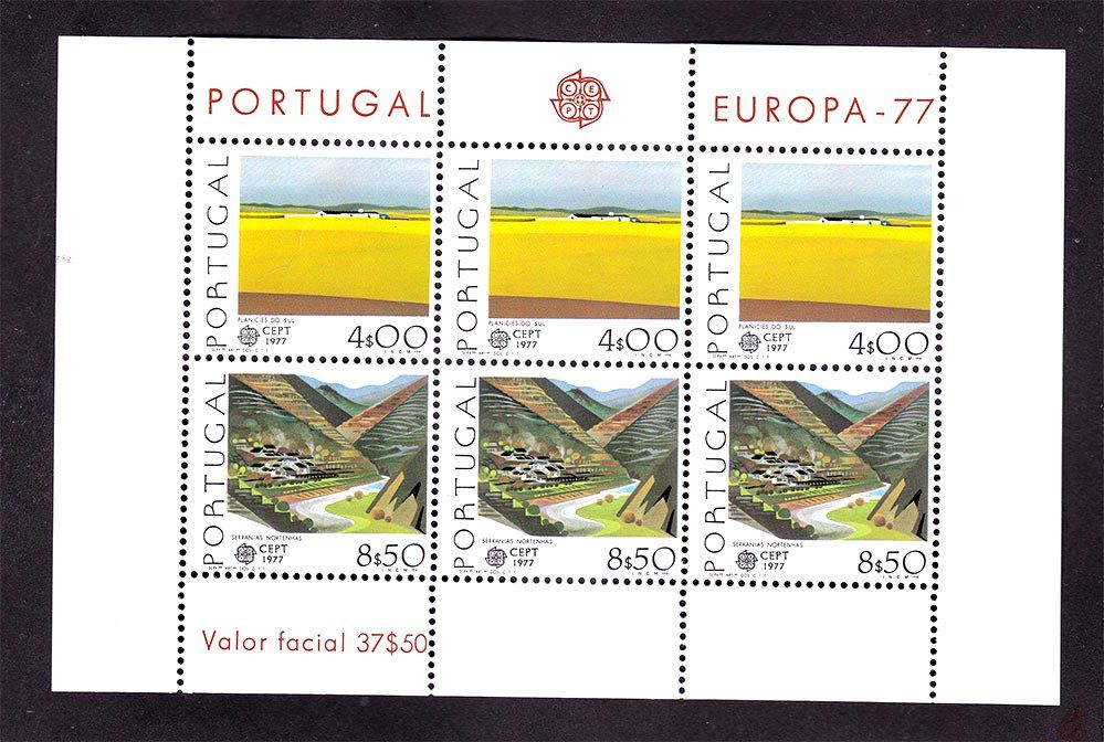 Португалия  1977 г MNH -  EUROPA CEPT - - фото фото фото 0