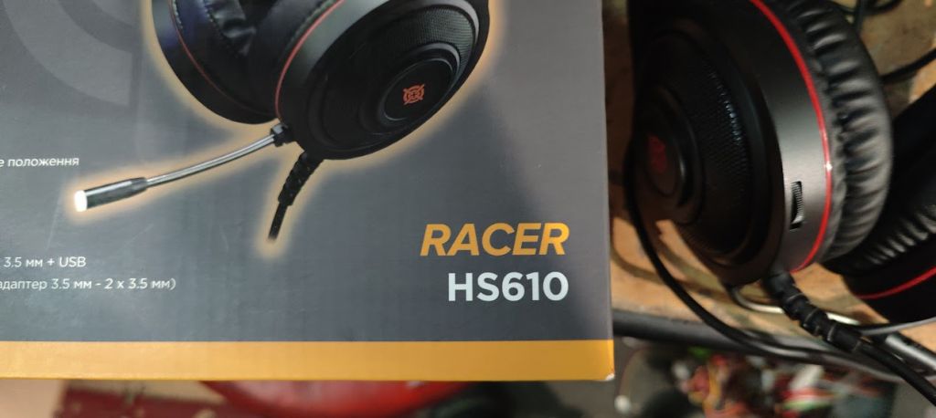 Игровые наушники GamePro Racer HS610 № 23190607 - фото фото фото 2