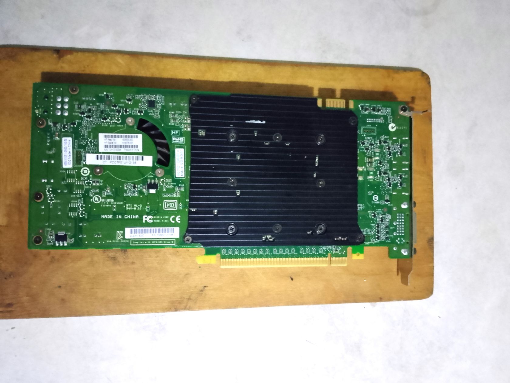 Відеокарта NVidia Quadro 4000 2Gb DDR5 DVI Display Port - фото фото фото 1