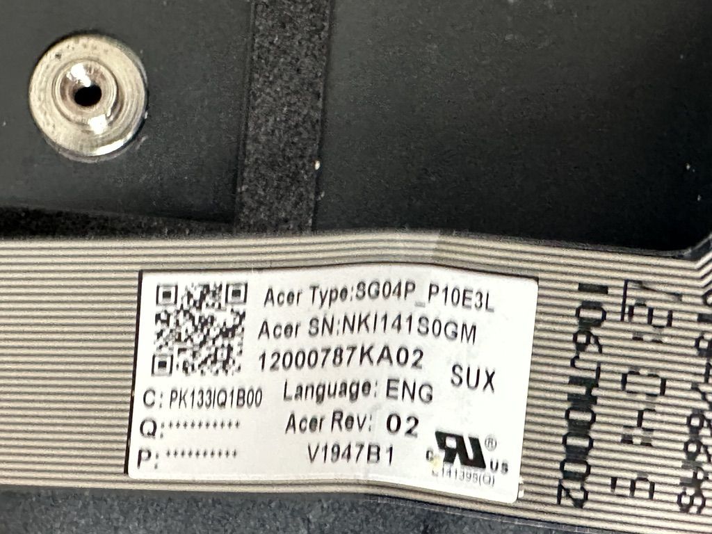 Топкейс AM3IQ000130R для ноутбука Acer Predator Triton 300 SE Original - фото фото фото 6